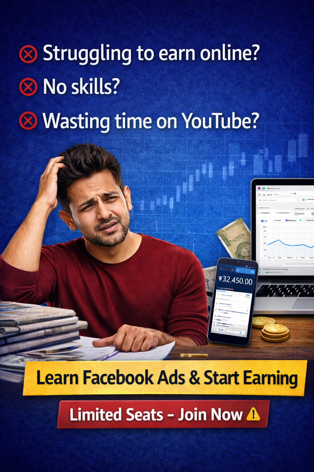 Fins Digital Media Facebook ad