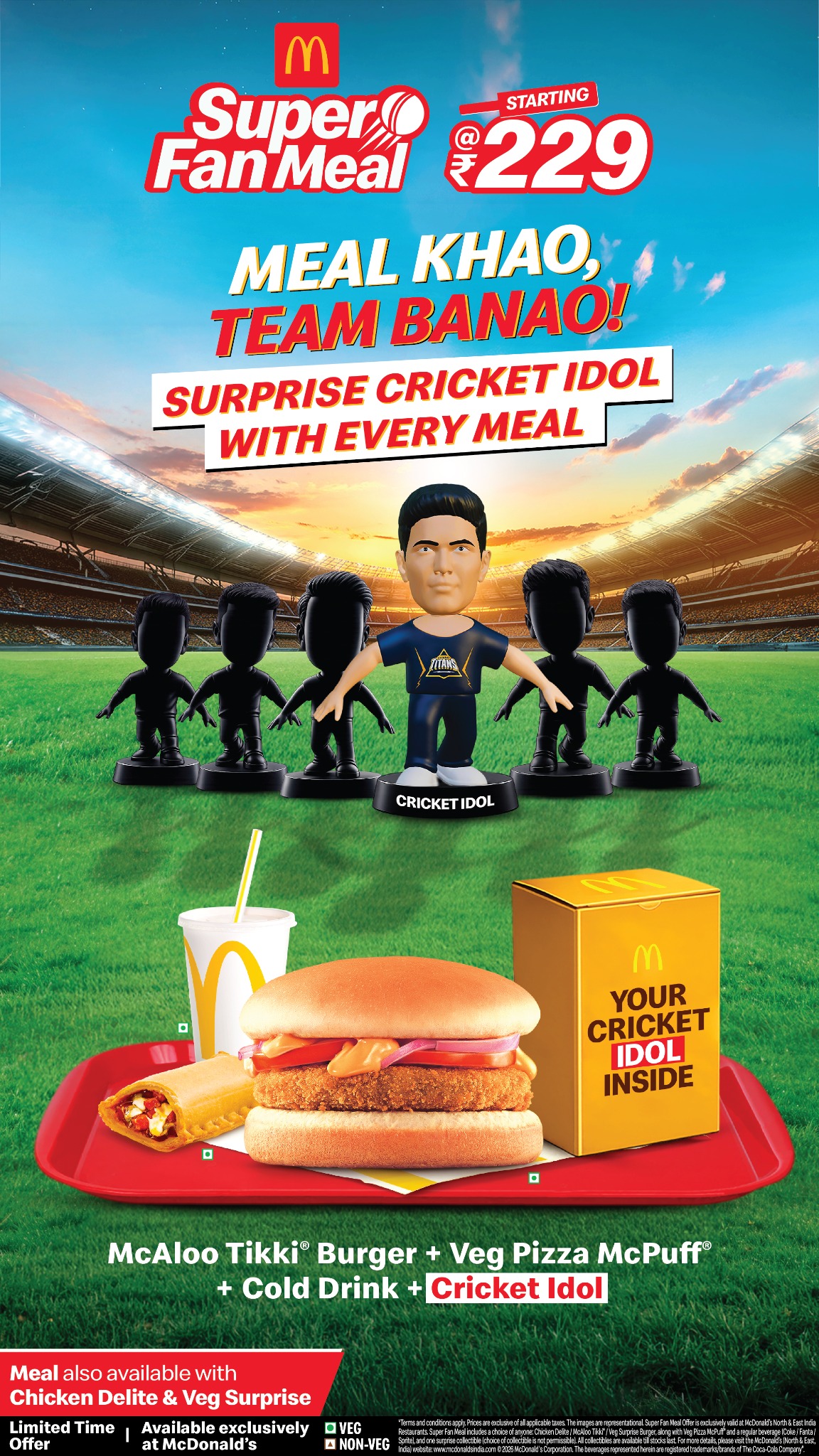 McDonald's India Facebook ad from Jun 15, 2026