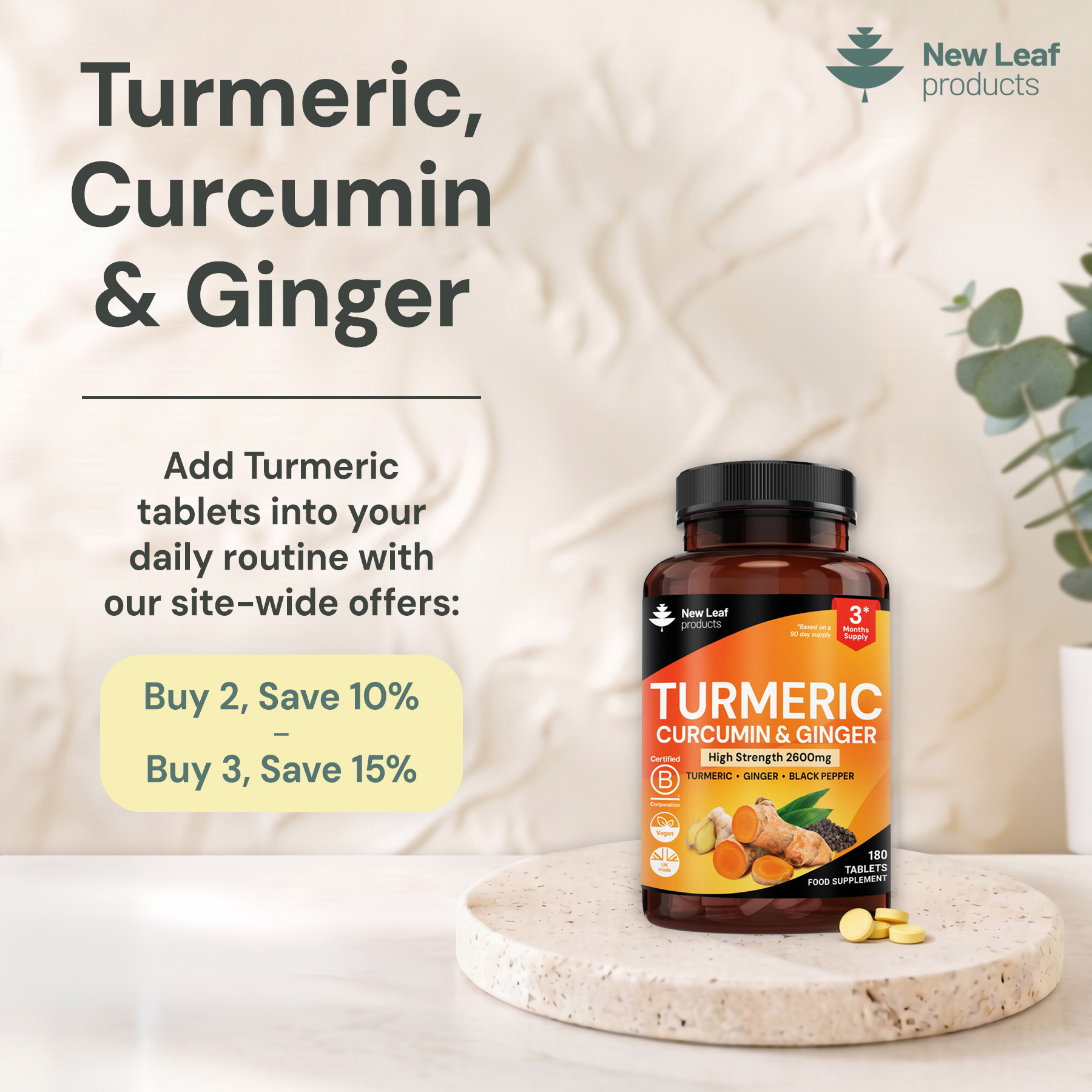 New-Leaf-Products.com Facebook ad