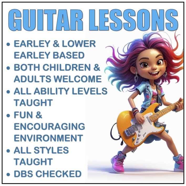 Guitar Lessons Reading - James Holt Facebook ad