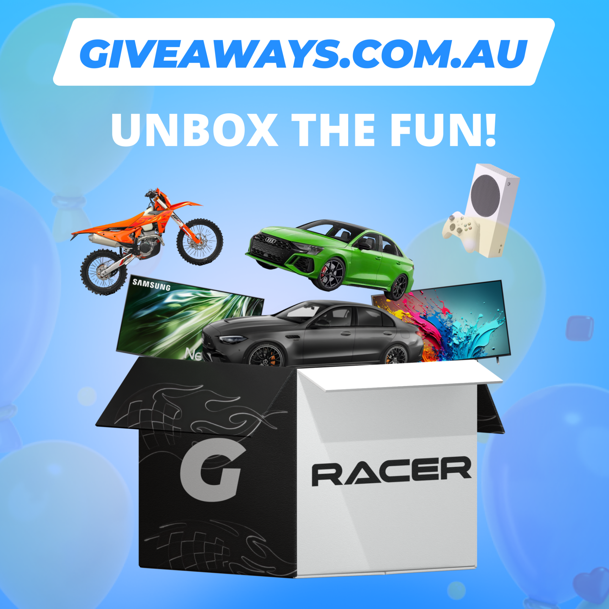 Giveaways.com Facebook ad from Dec 31, 2025