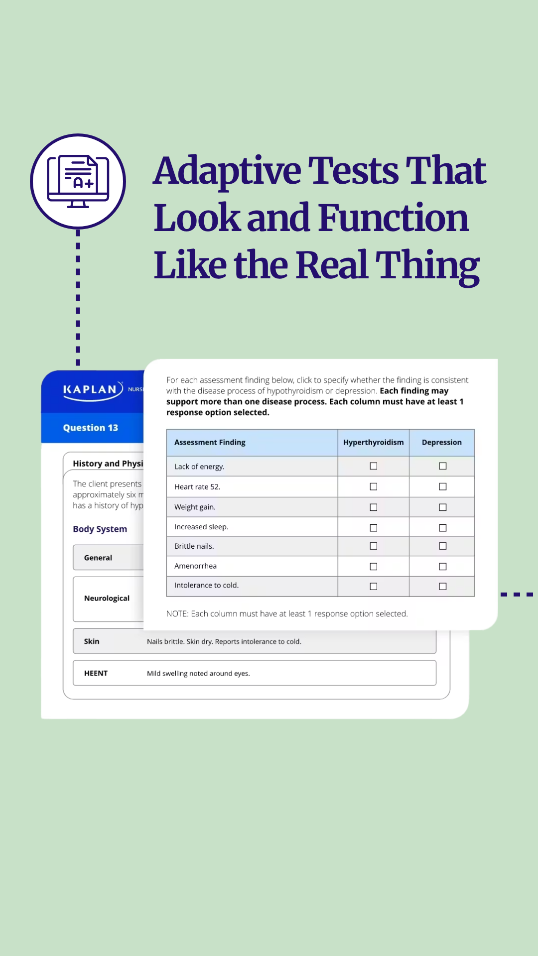 Kaplan NCLEX Prep Facebook ad from Sep 16, 2026