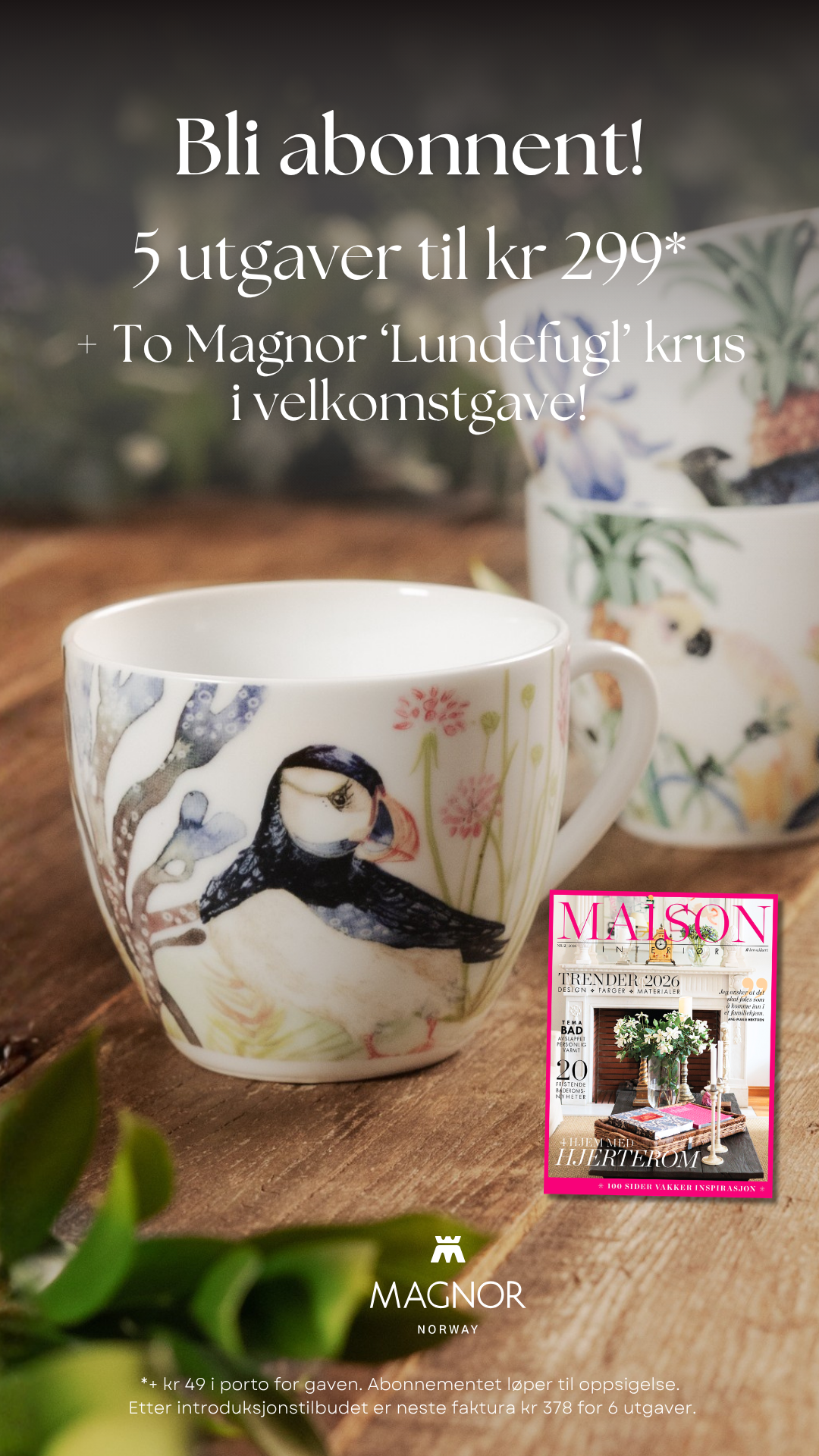 Maison Interiør Facebook ad from Mar 23, 2026