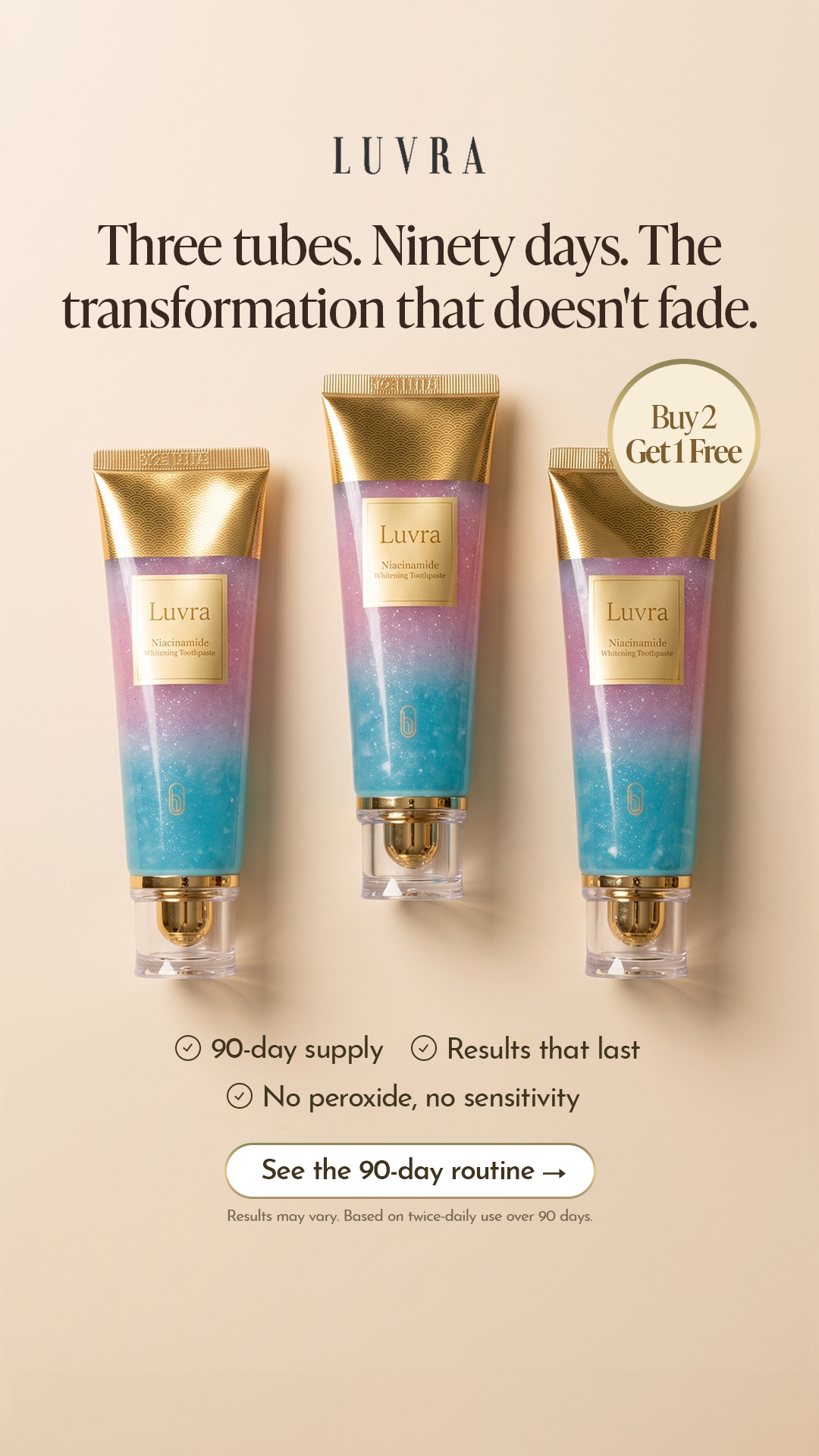 Luvra Facebook ad from Jul 8, 2026