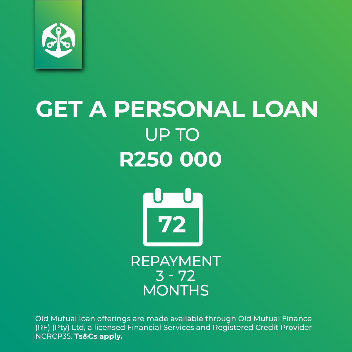 Old Mutual South Africa Facebook ad