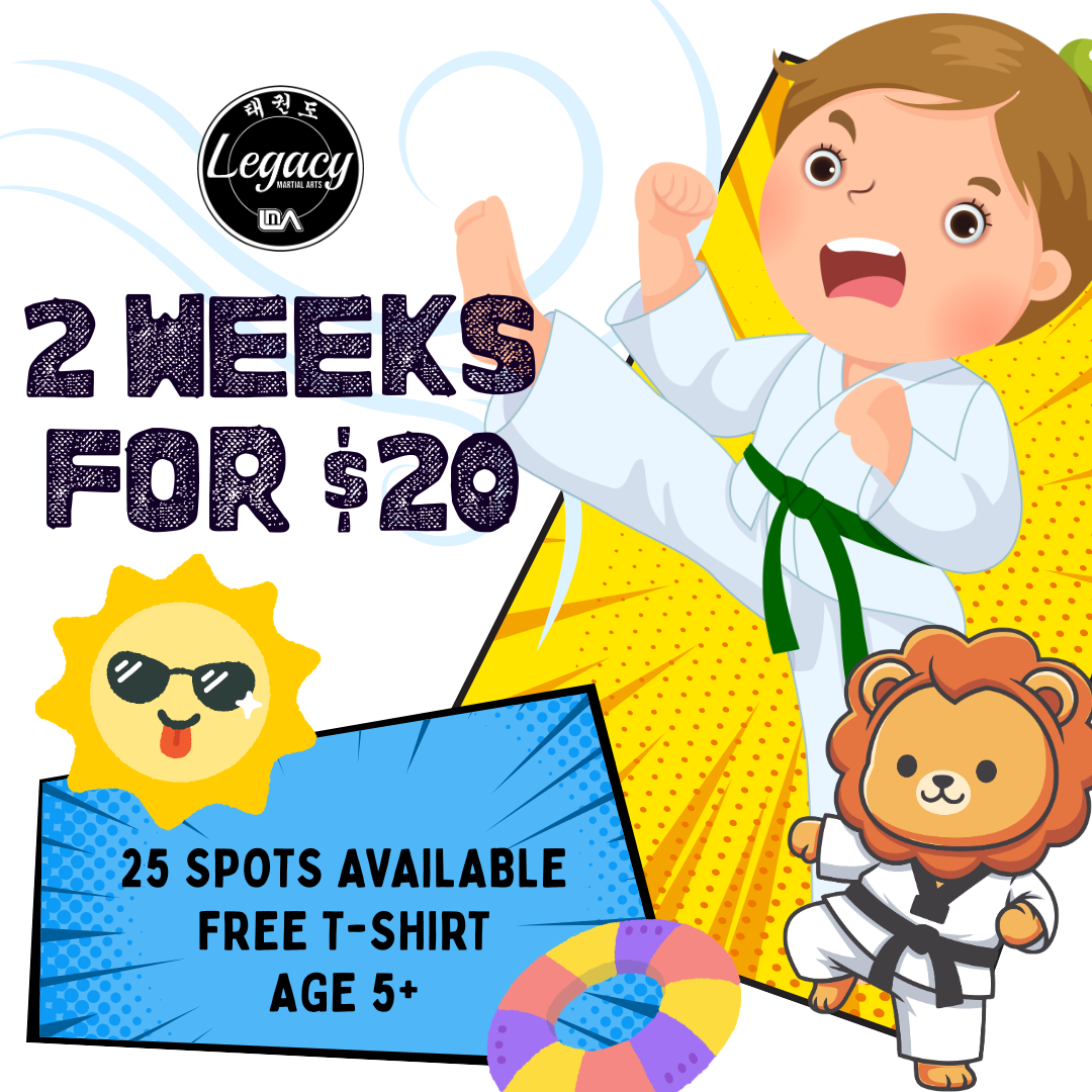 Legacy Martial Arts Lancaster, Ca. Facebook ad
