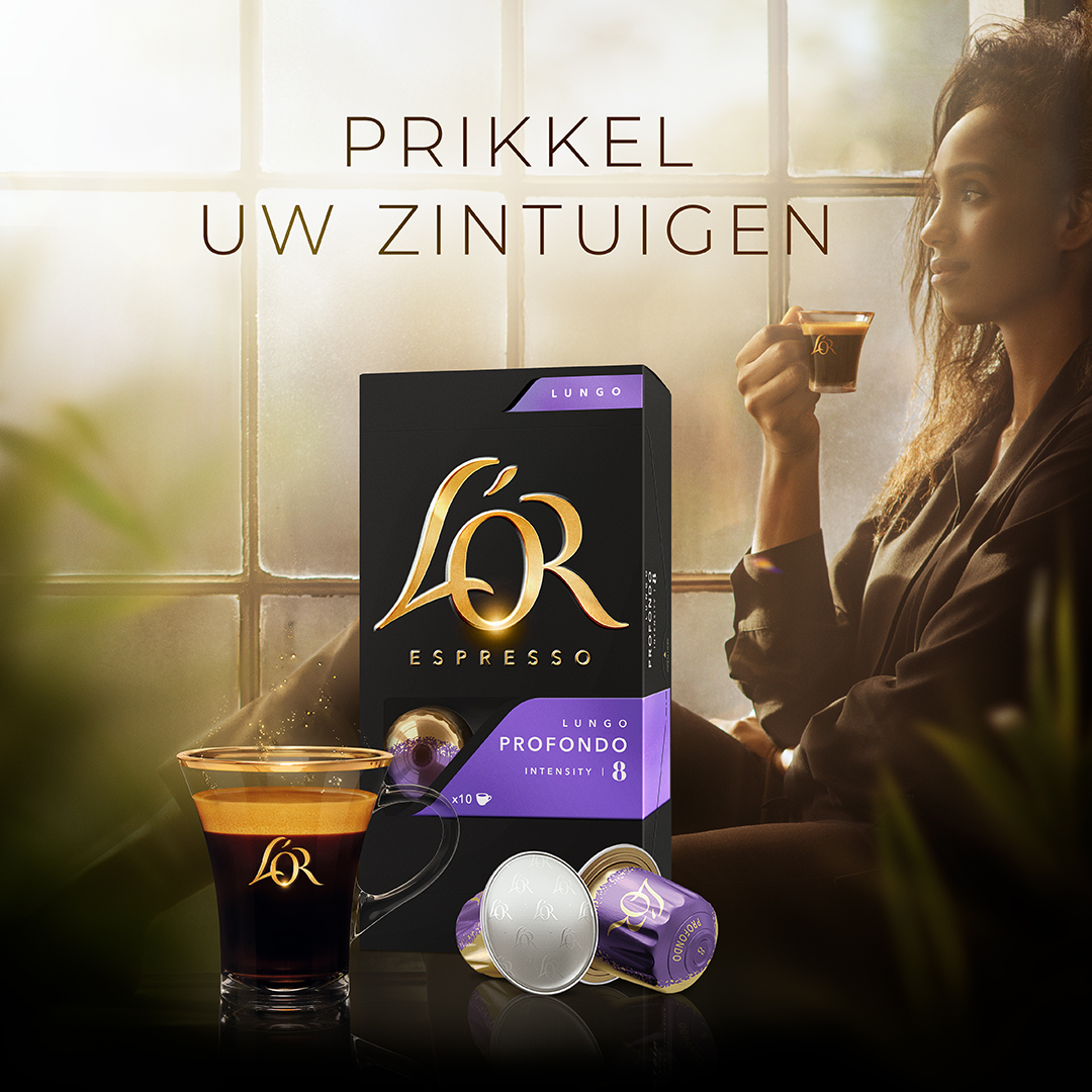 L'OR Espresso Facebook ad