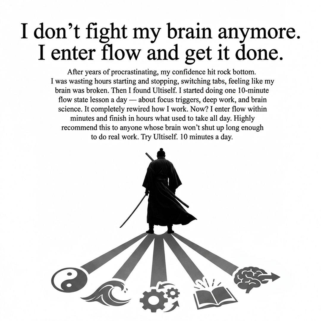 Ultiself  Self-Improvement Facebook ad