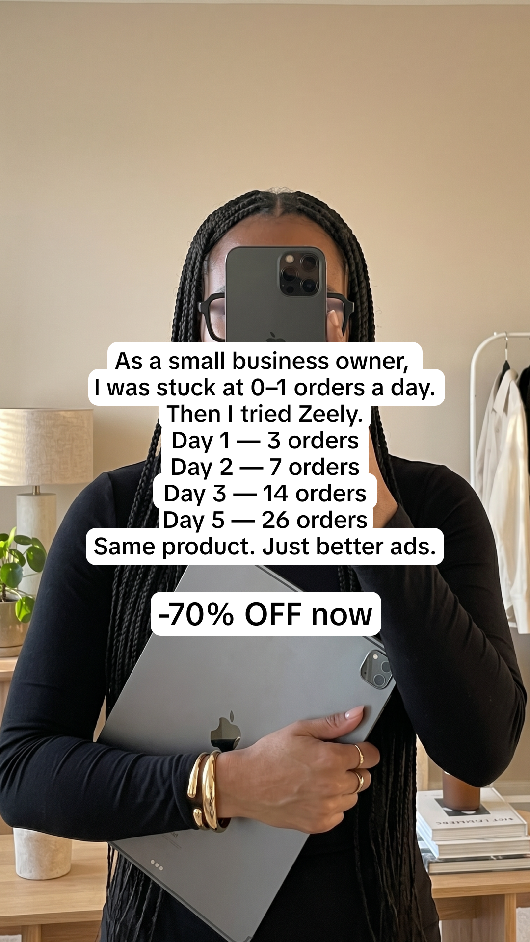 Zeely: AI Ads Maker Facebook ad