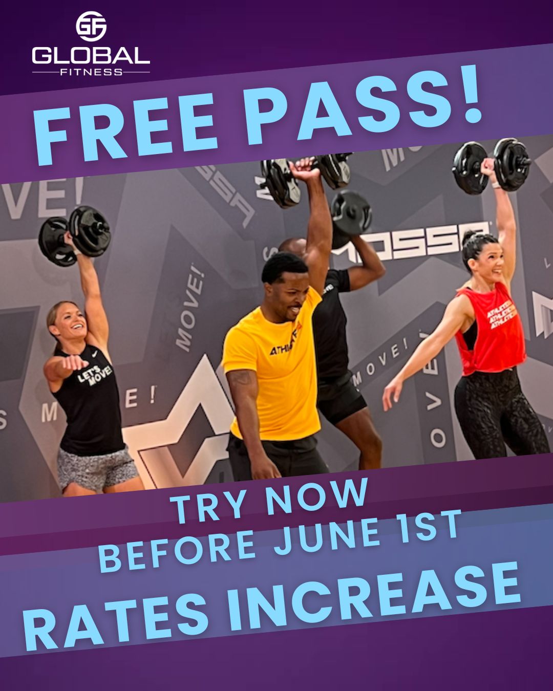 Global Fitness Leominster/Fitchburg Facebook ad