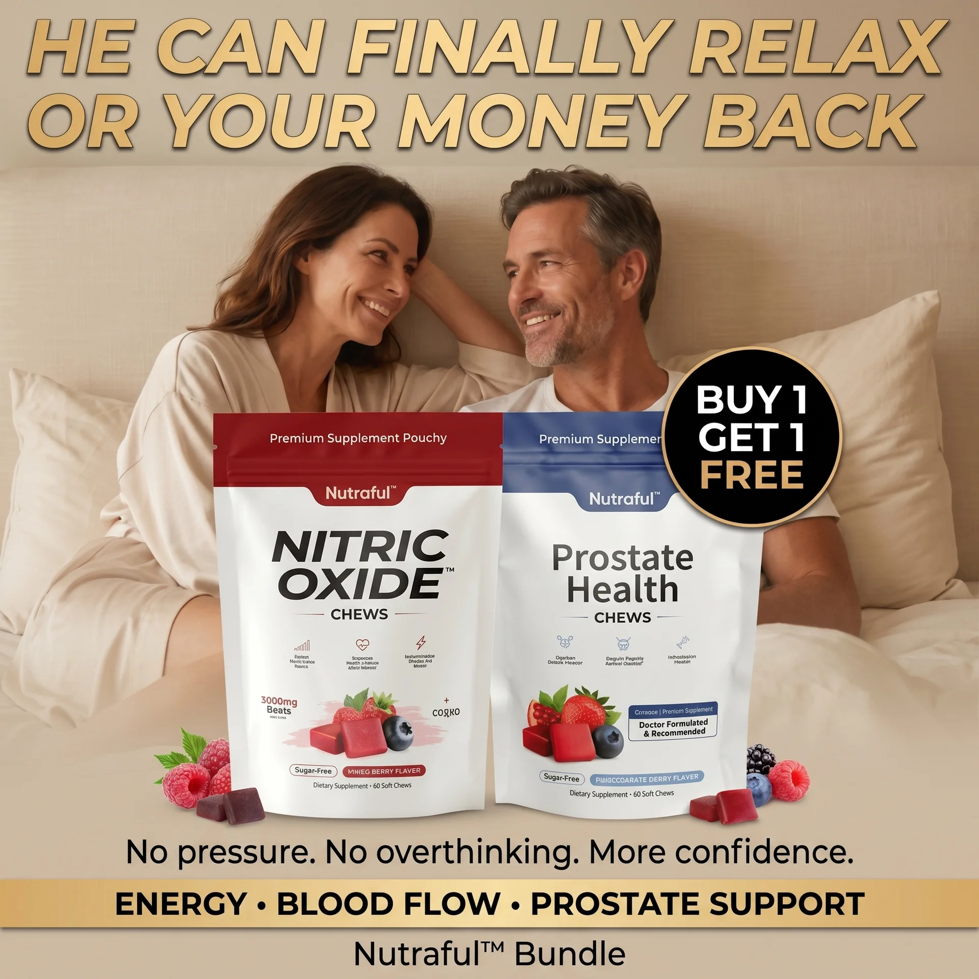 Nutraful Facebook ad: Sale Ends at Midnight!