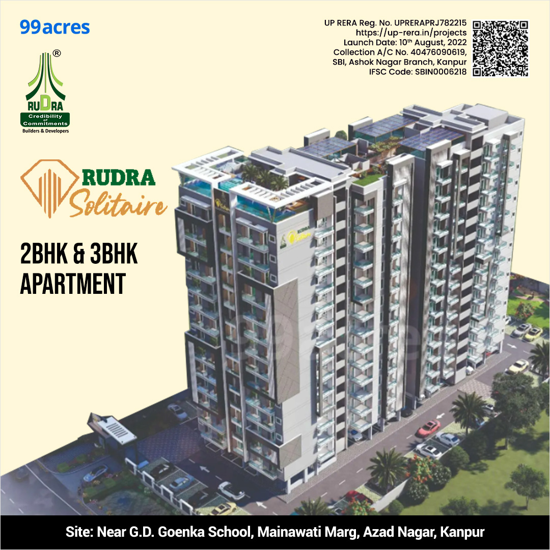 99acres Dream Homes Facebook ad: Rudra Solitaire Near G.D. Goenka School, Mainawati Marg…