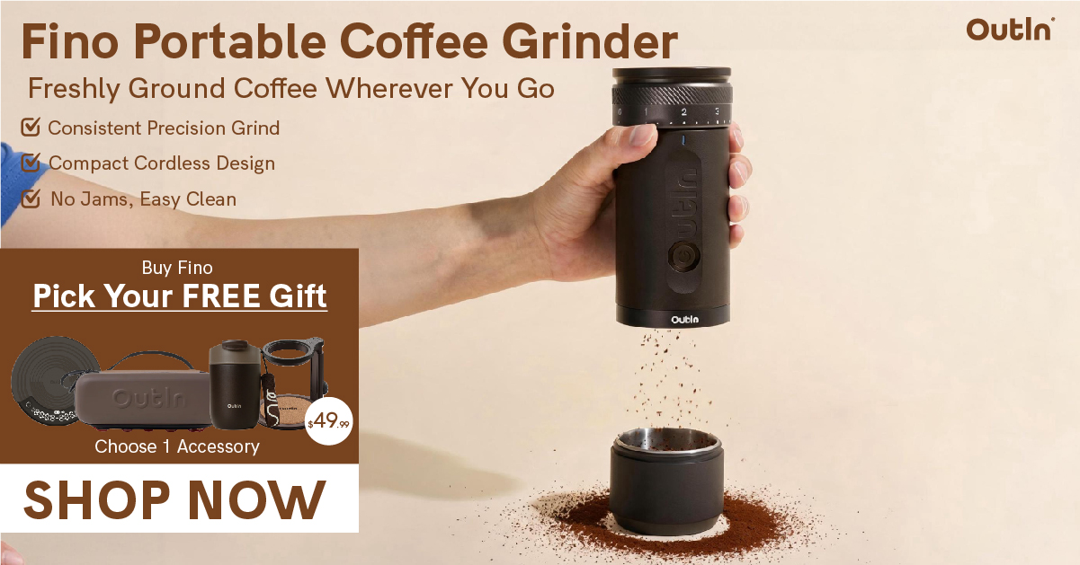 Outin Portable Electric Espresso Machine Facebook ad