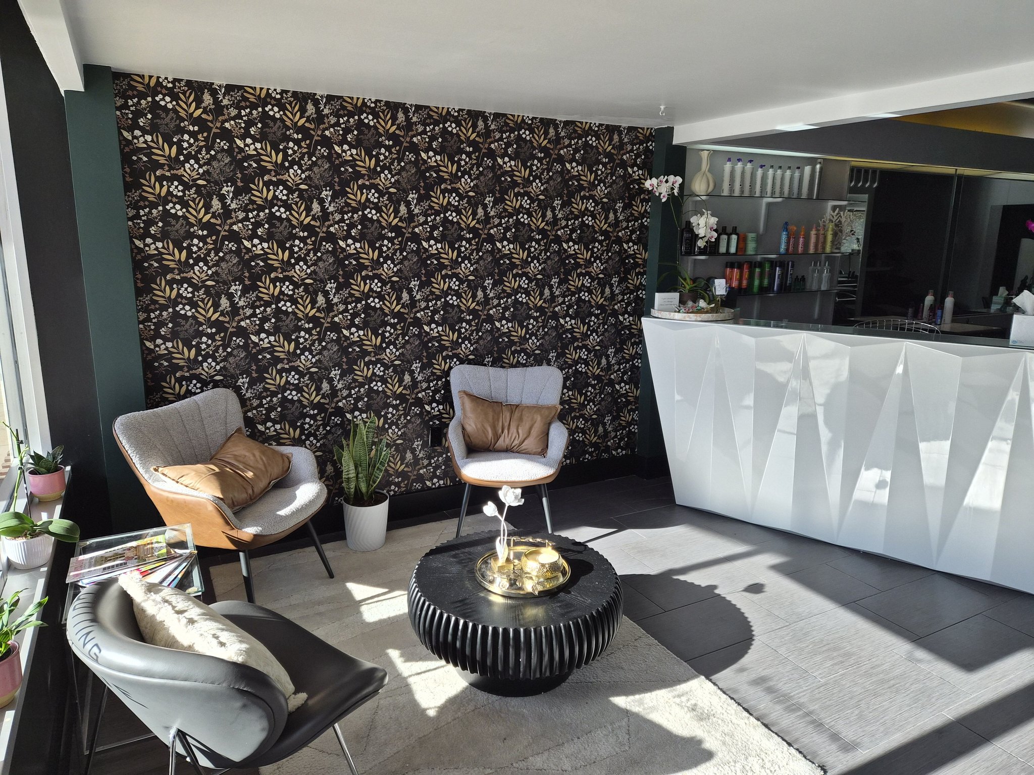 Urban Hair Studio Facebook ad: Our little reno has FRESH written all over…