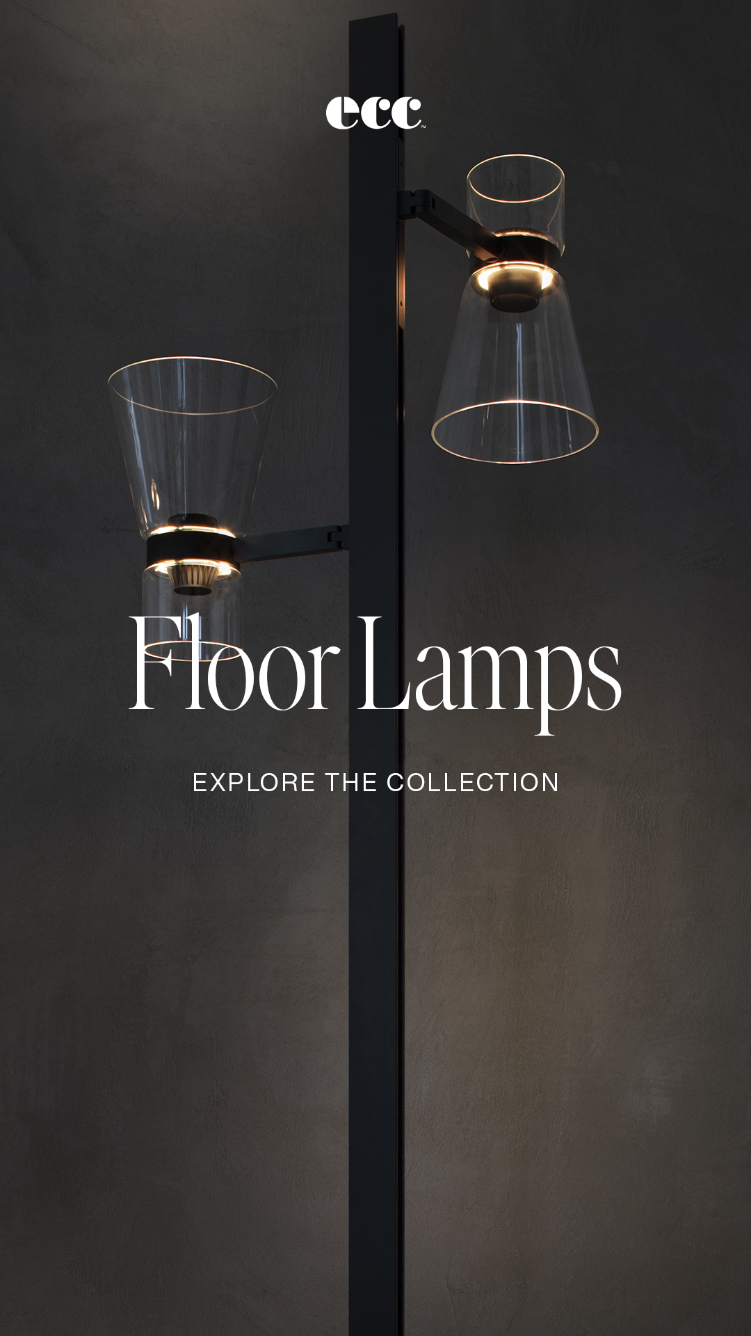 ECC New Zealand Facebook ad: Discover Floor Lamps at ECC