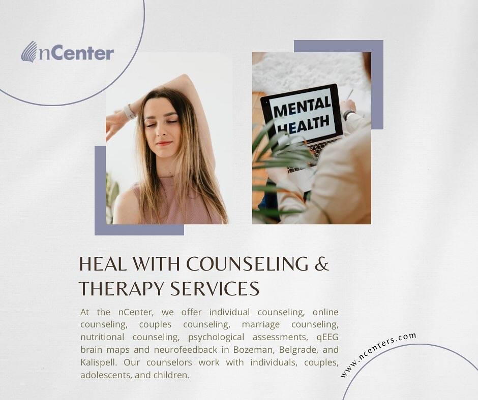 NCenter - Bozeman, Belgrade, & Kalispell Facebook ad: An integrative approach to mental health