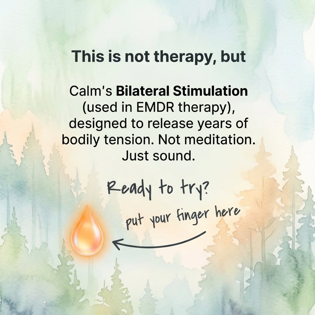 Calm Facebook ad