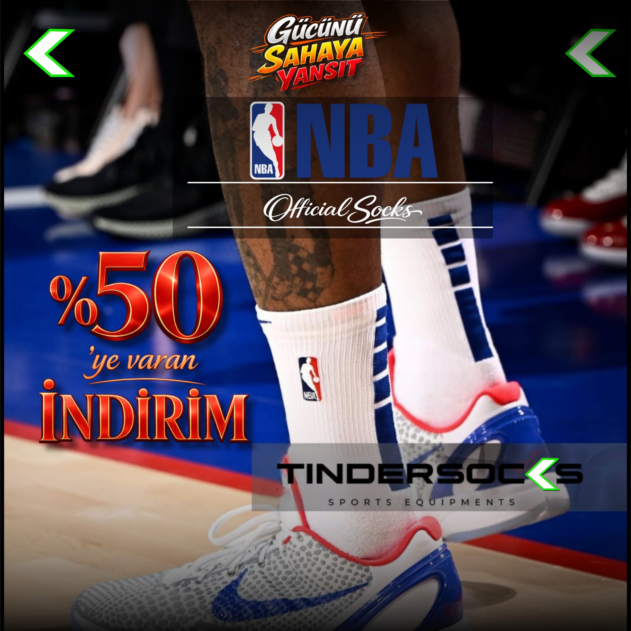 Tinder Socks Facebook ad: Bahar Fırsatları