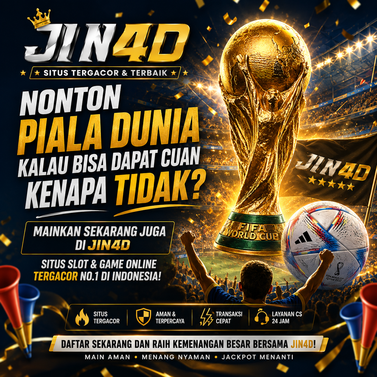 Return to Player JIN4D Facebook ad from Jul 15, 2026