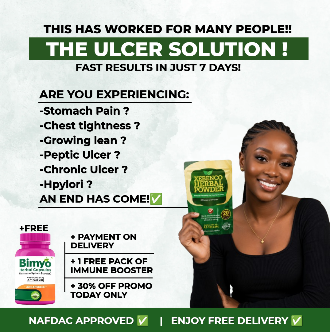 Ulcer CURE Facebook ad