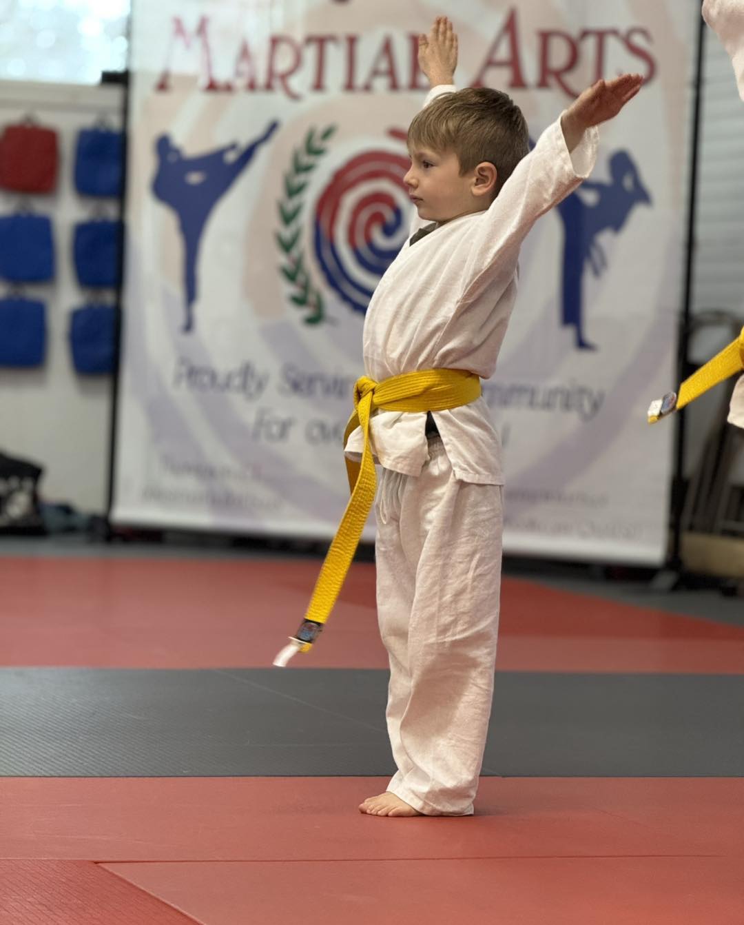Quest Martial Arts Facebook ad: Reserve Your Child’s Spot
