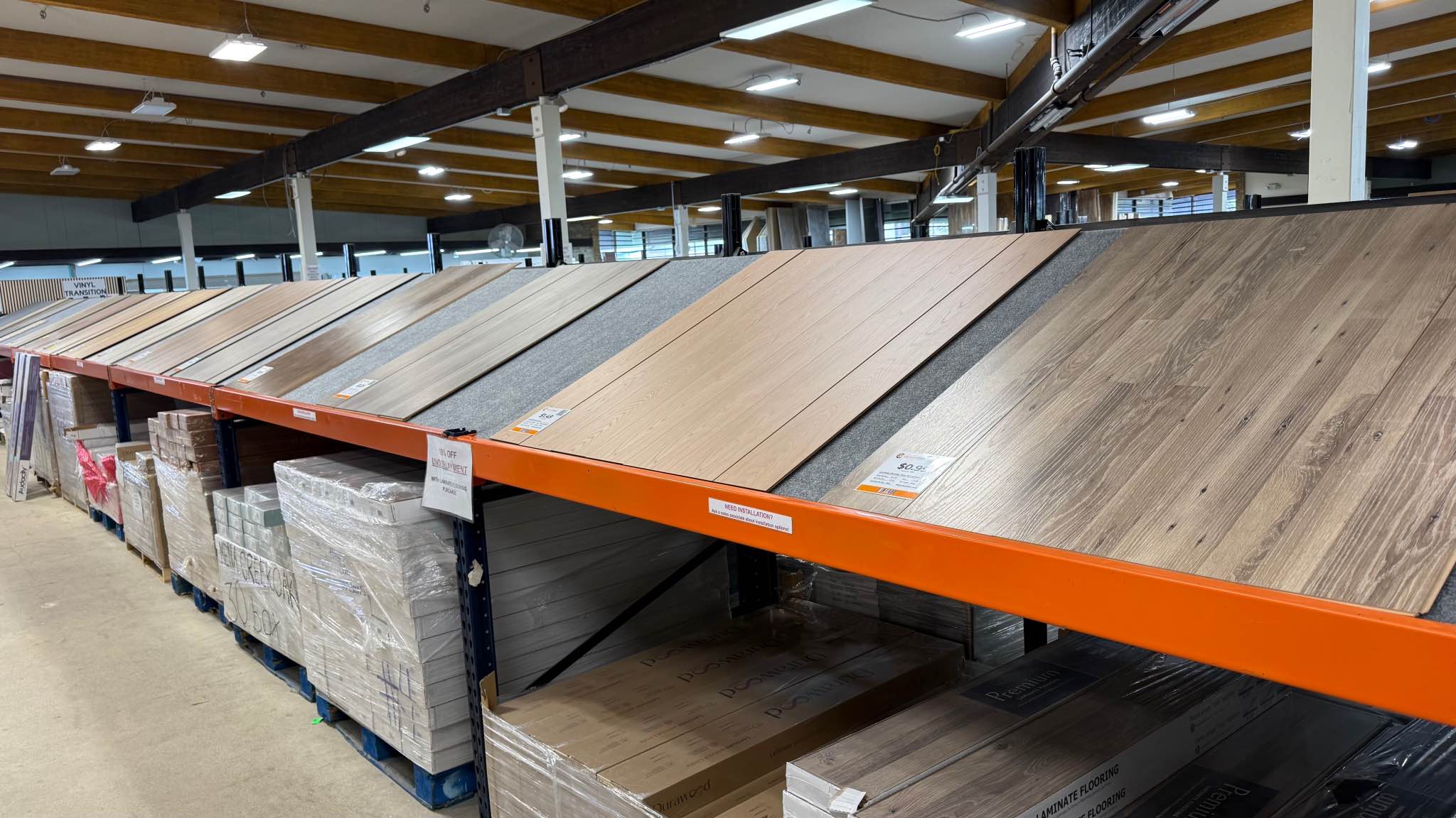 Pavlo Demchyk Facebook ad: Laminate Flooring - Start Price $0.95/sqft to $1.49 - In…
