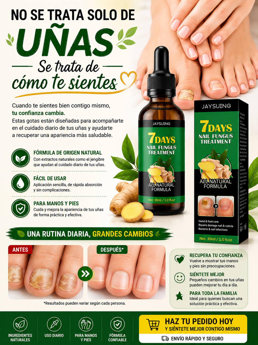 Artico Panamá Facebook ad: No se trata solo de tus uñas, se trata de cómo te sientes