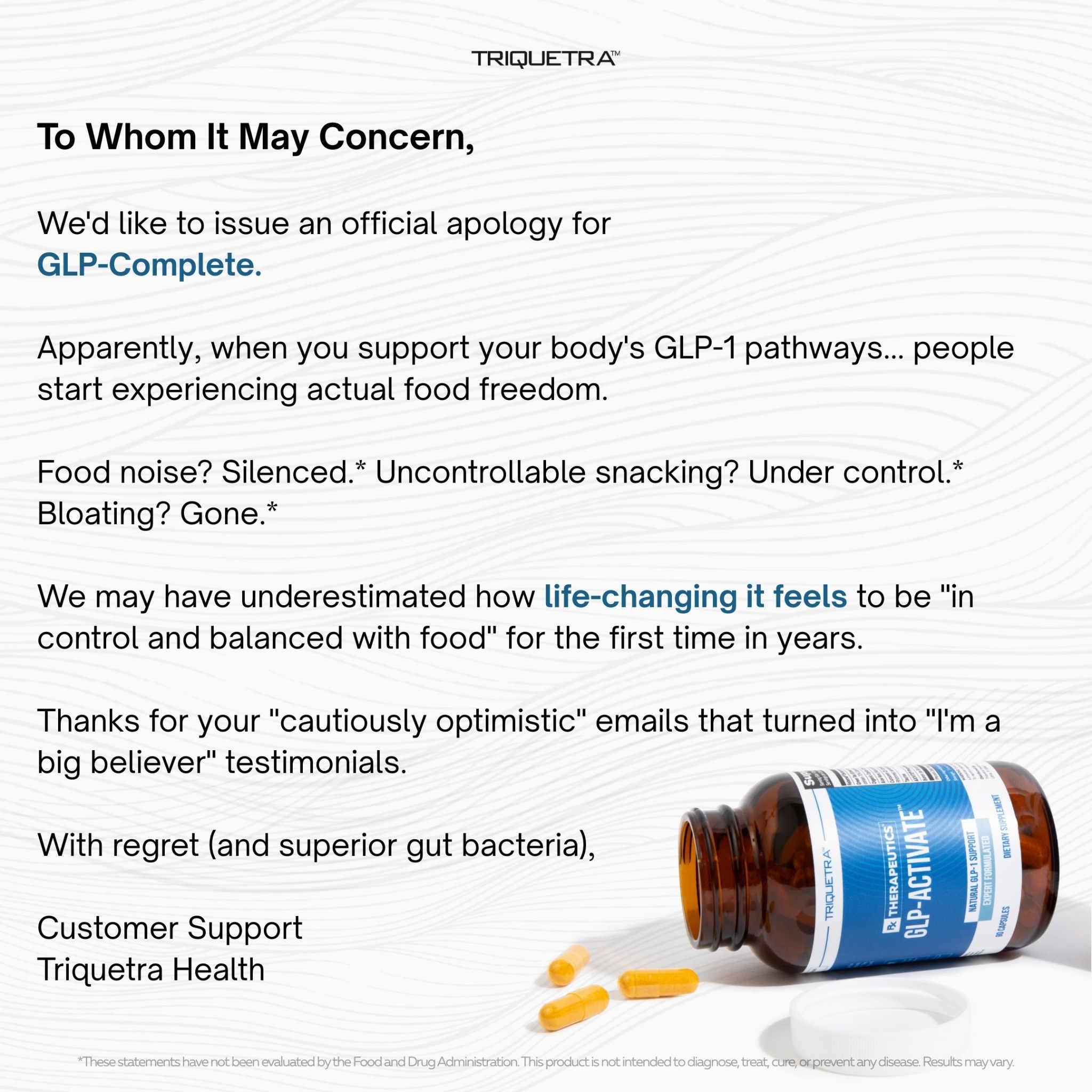 Triquetra Health Facebook ad