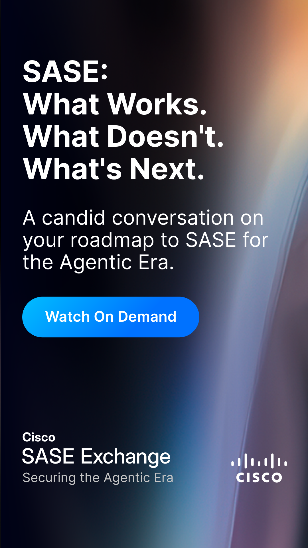Cisco Security Facebook ad from Aug 12, 2026