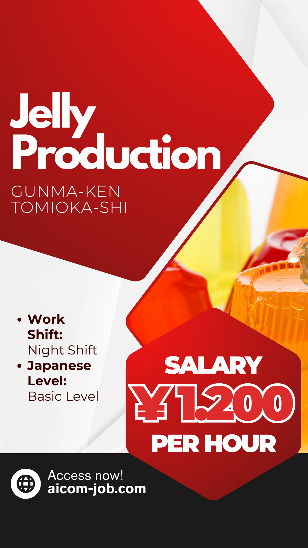Aicom Job Facebook ad