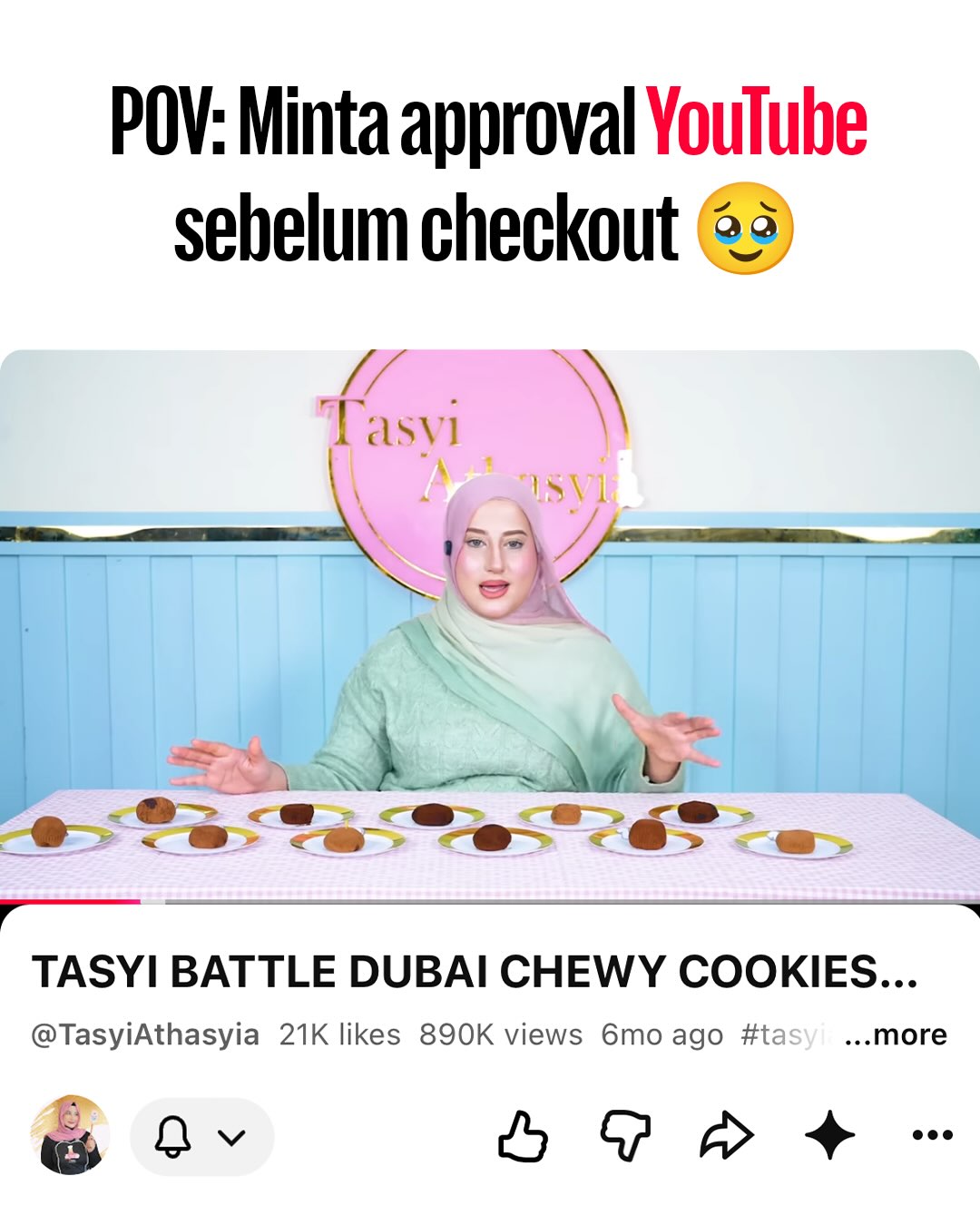 YouTube Indonesia Facebook ad: Hayo! Butuh berapa video YouTube sampe kalian mutusin…
