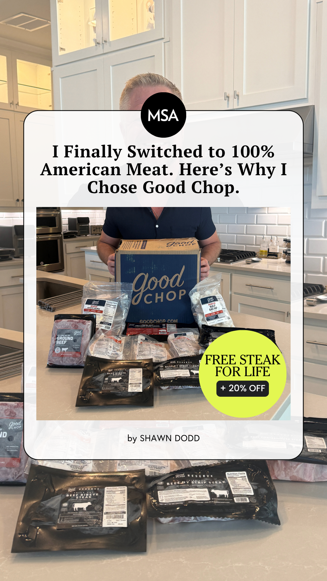 My Subscription Addiction Facebook ad