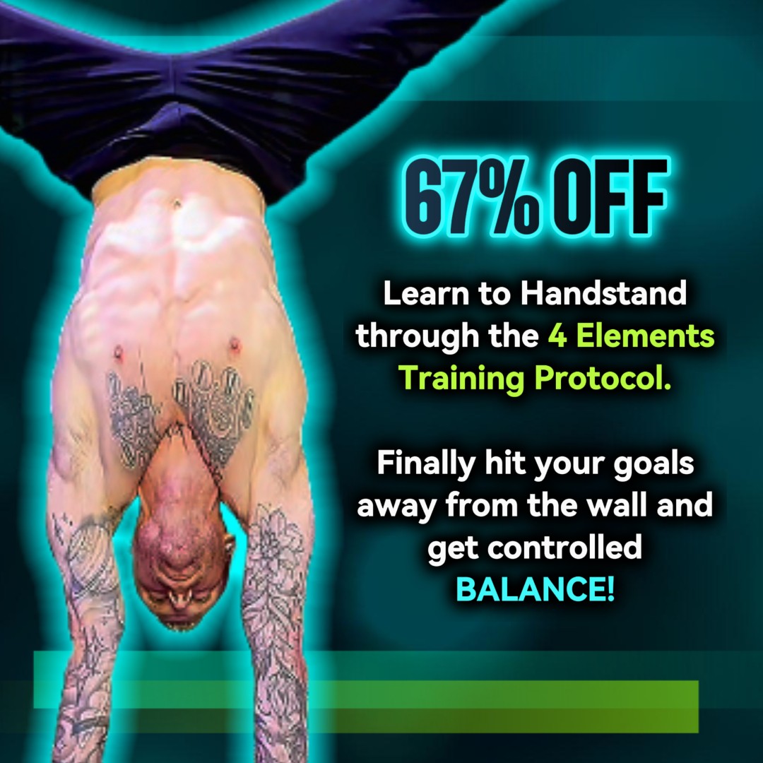 Kyle Weiger Handstand Coach Facebook ad: Stop Collecting Drill In Your Favorites.