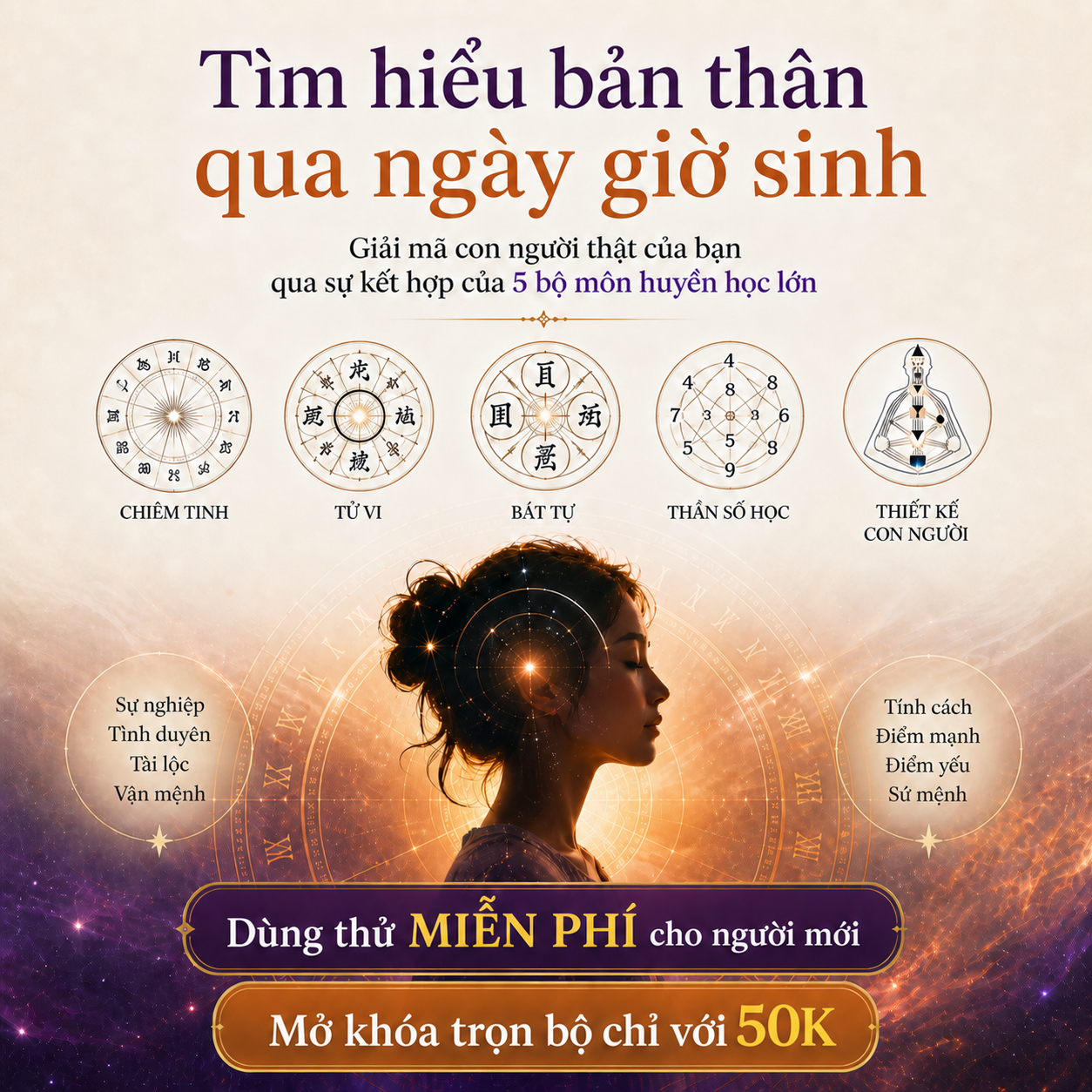 TellAura - Giải Mã Năng Lượng Bản thể Đa chiều Facebook ad