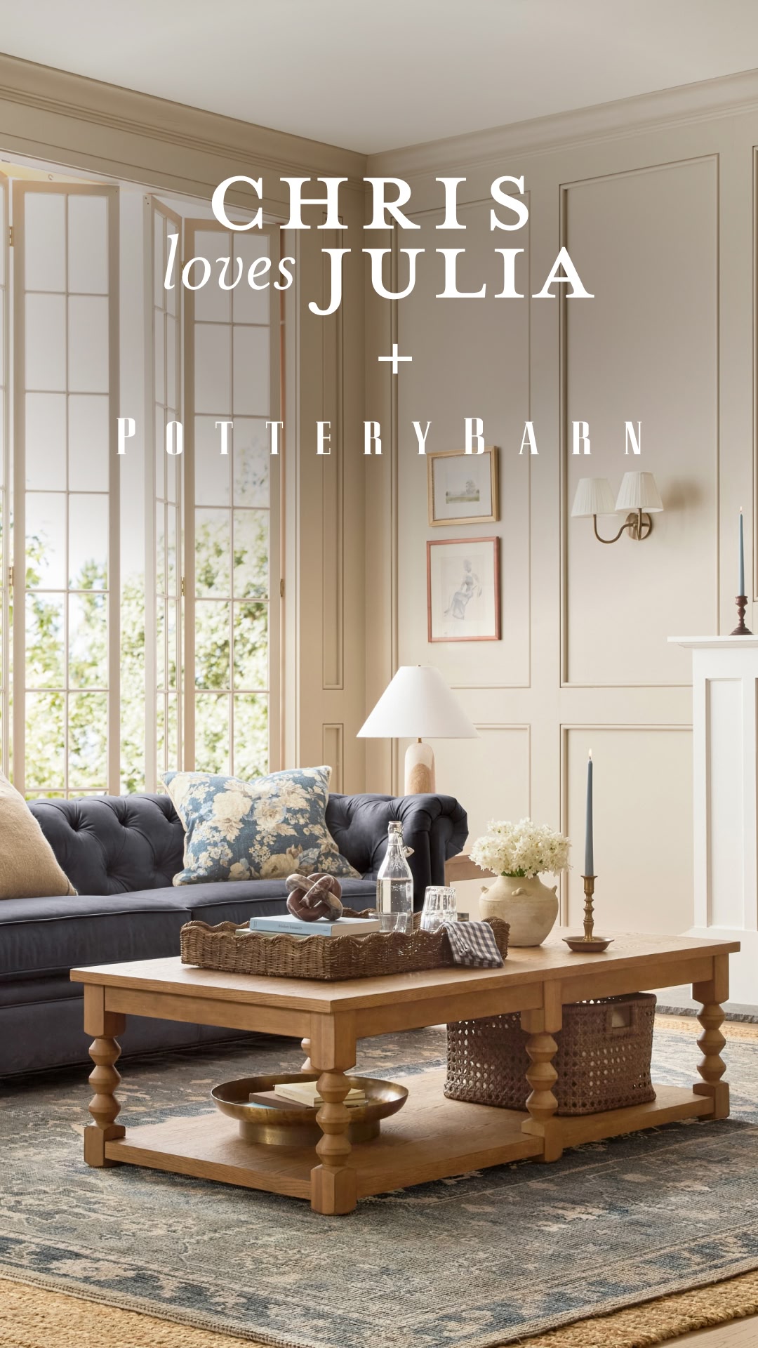Pottery Barn Facebook ad