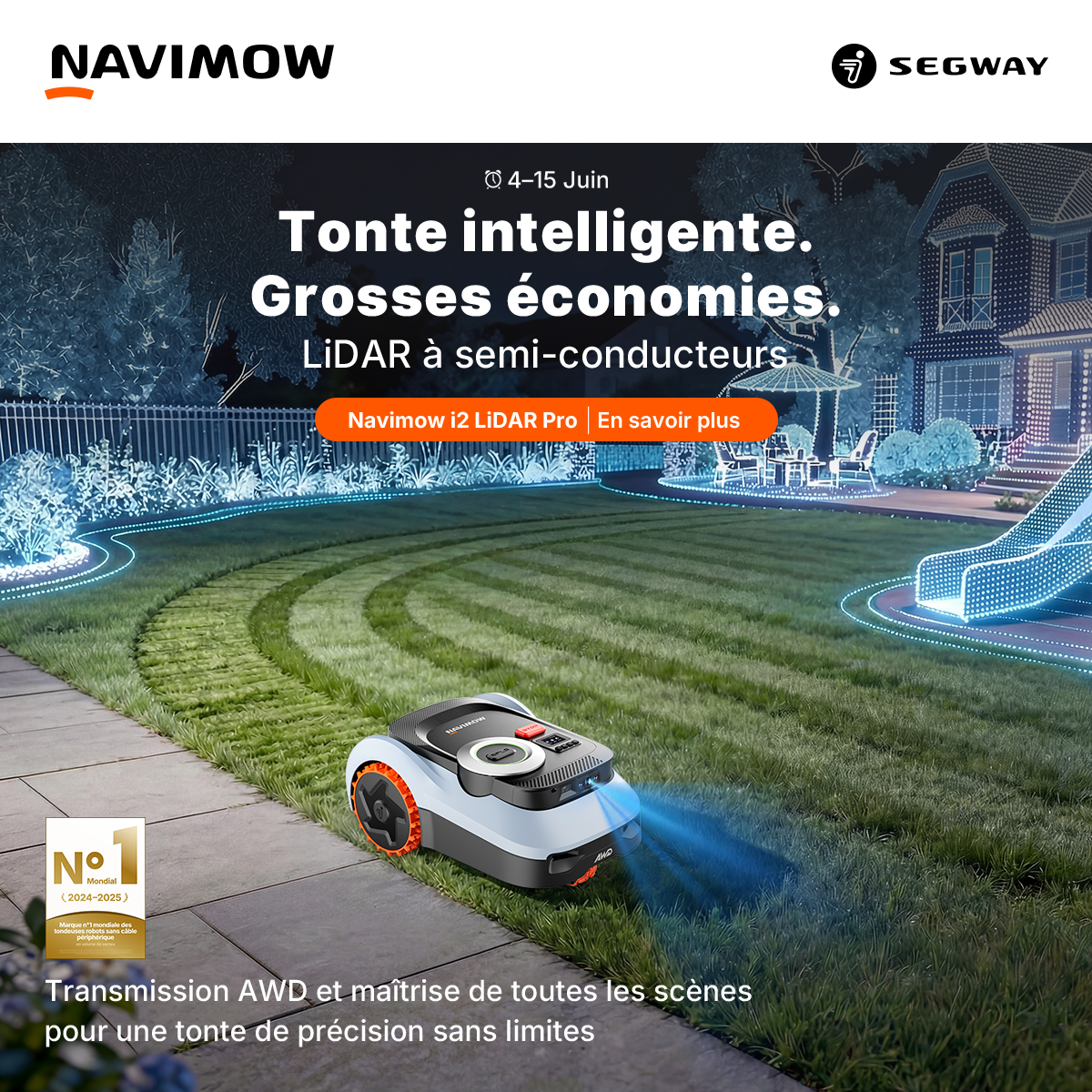 Segway Navimow FR Facebook ad
