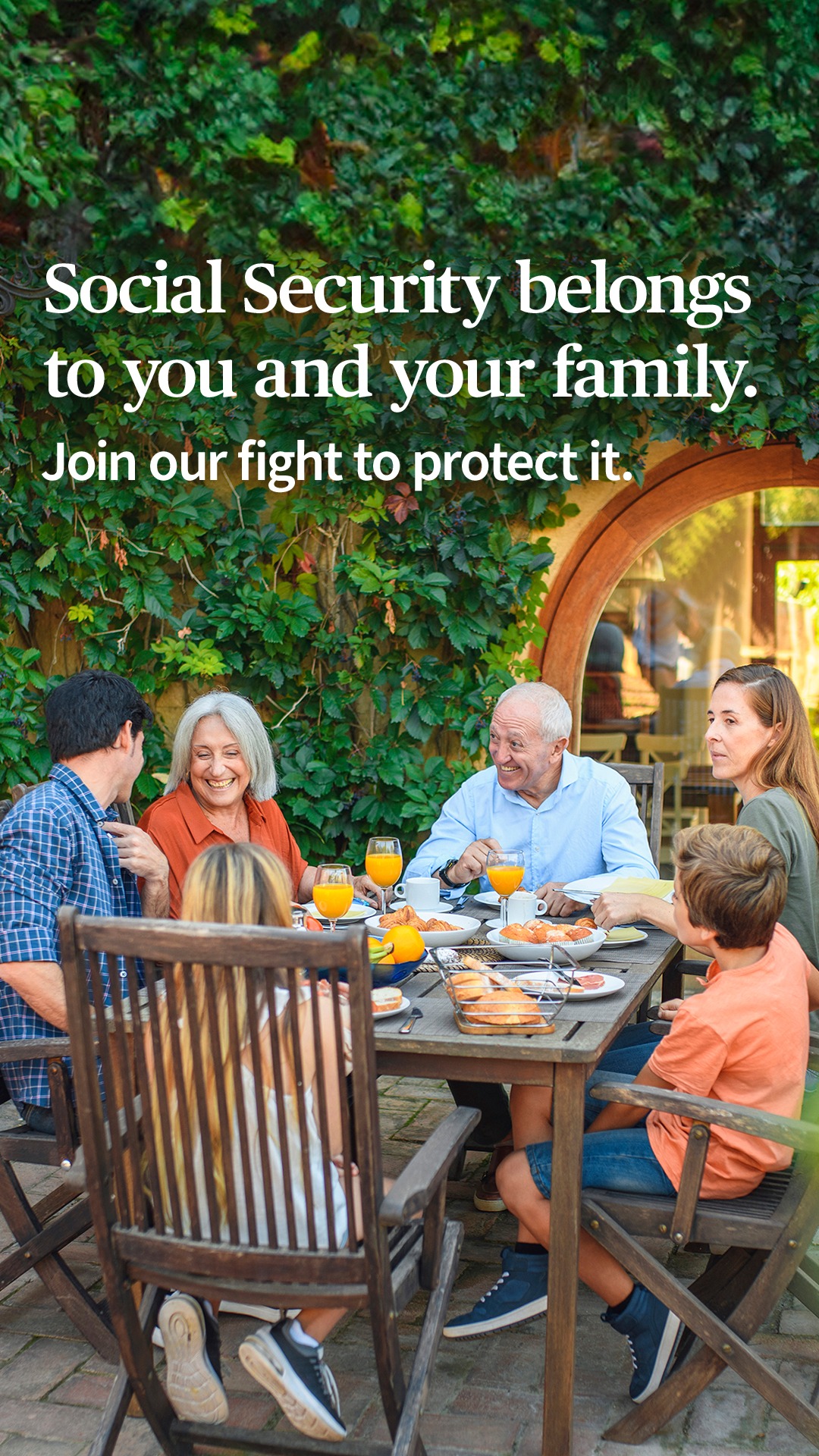 AARP Facebook ad