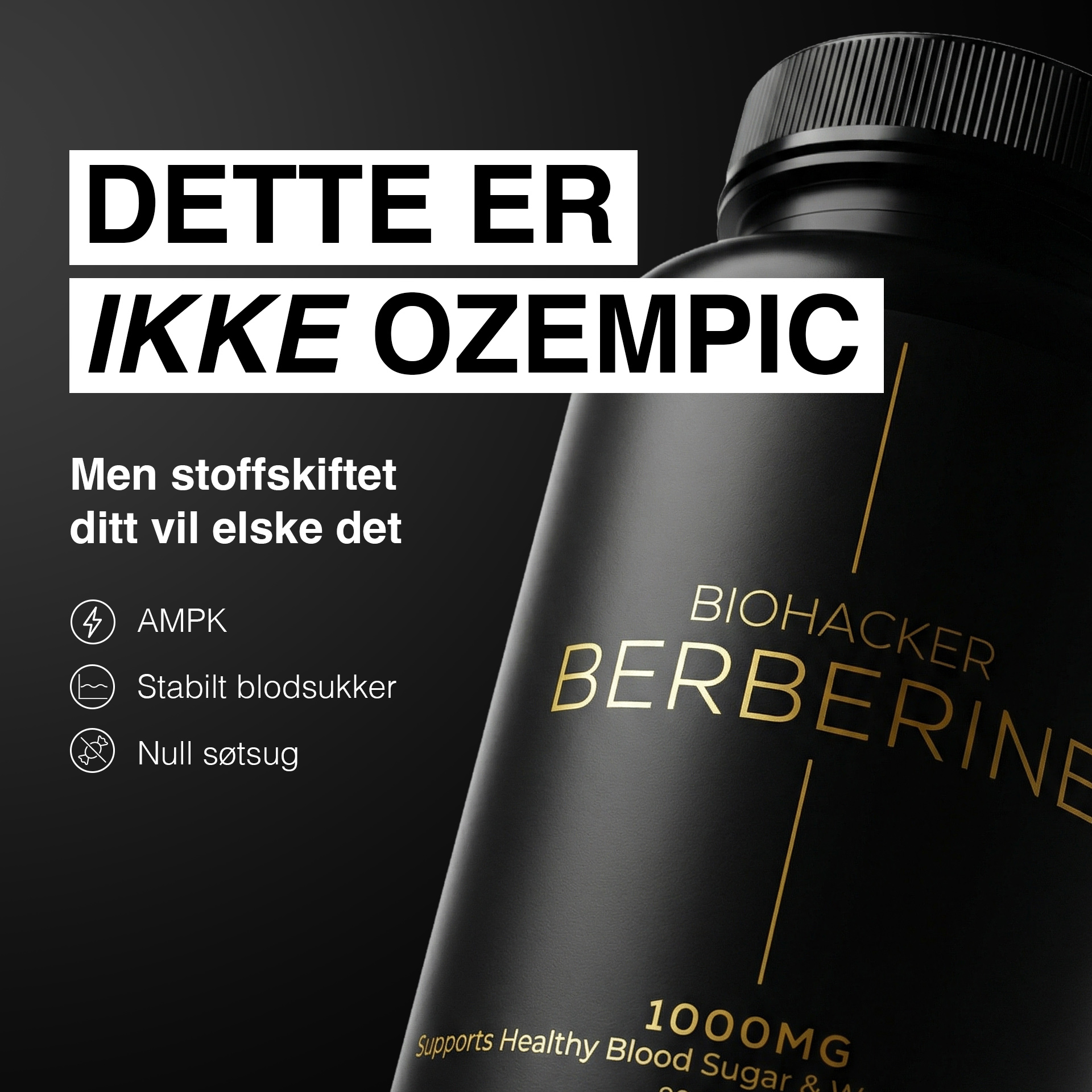 Biohack Facebook ad