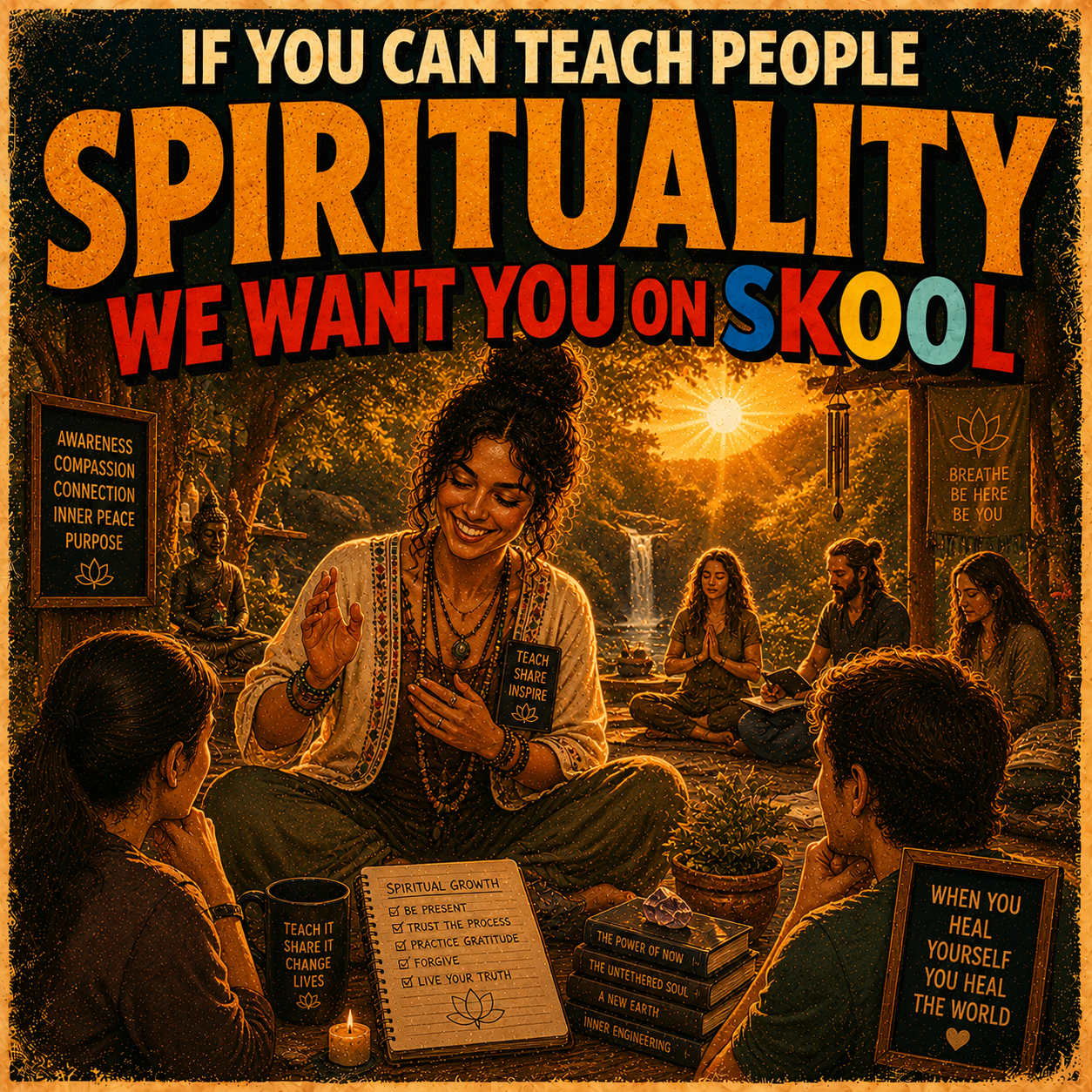 Skool Facebook ad