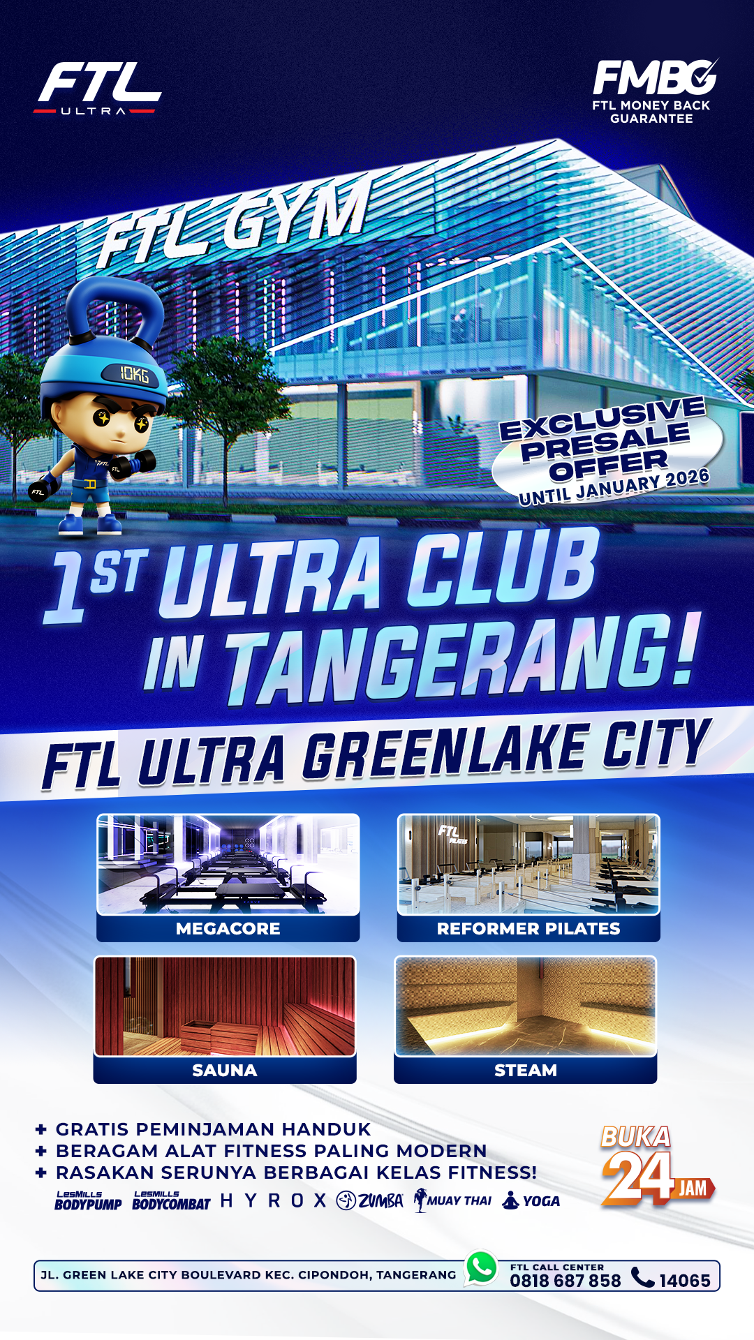 FTL Gym Tangerang Facebook ad