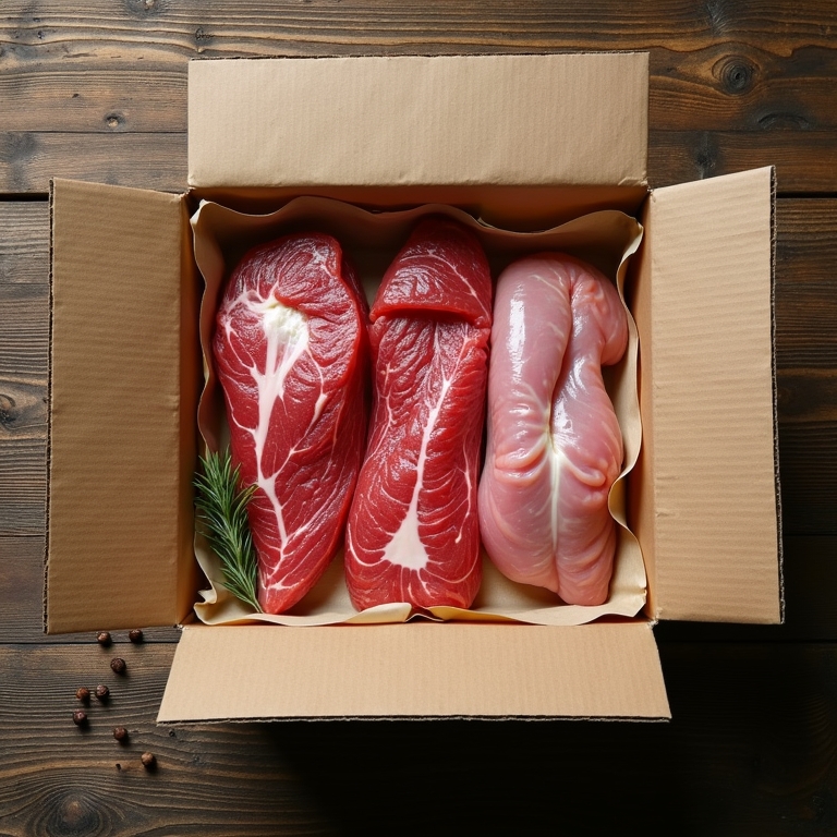 Insight Brief Facebook ad: Top Meat Delivery Service Pasture Raised!