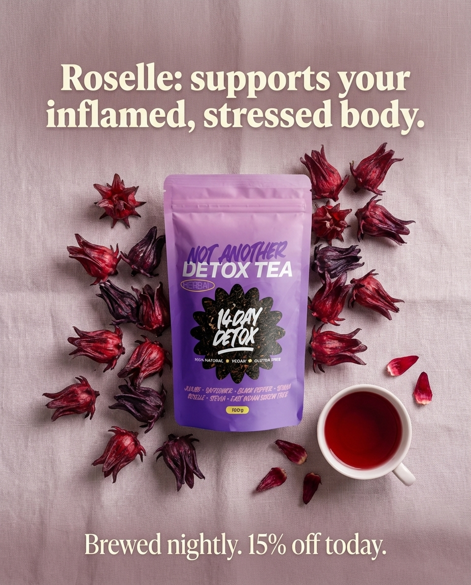 NA Detox Tea Facebook ad