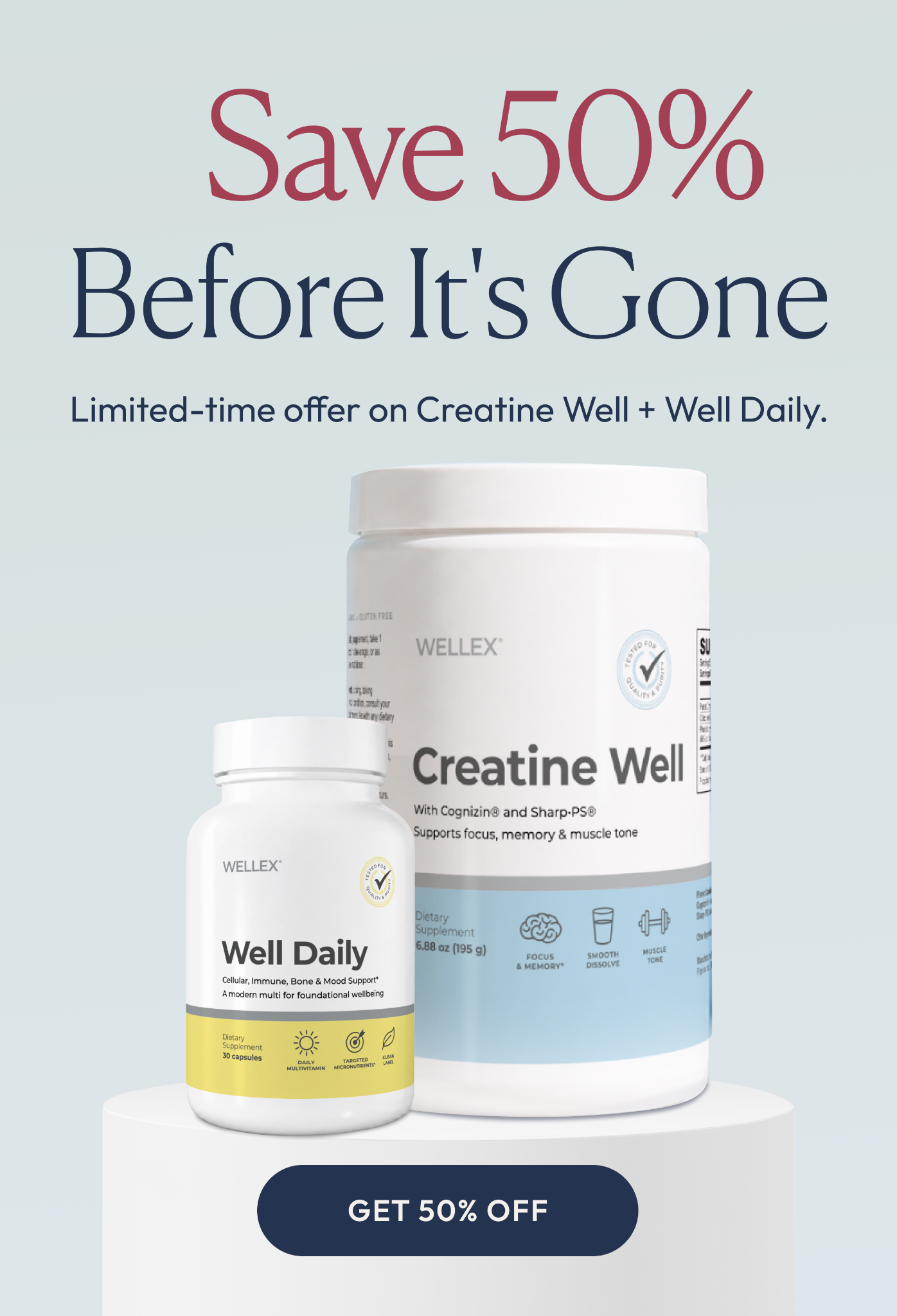 Wellex Facebook ad