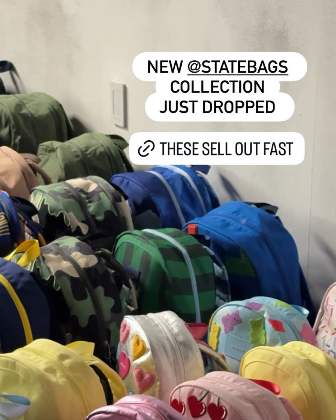 STATE Facebook ad: The collection people set their alarms for.