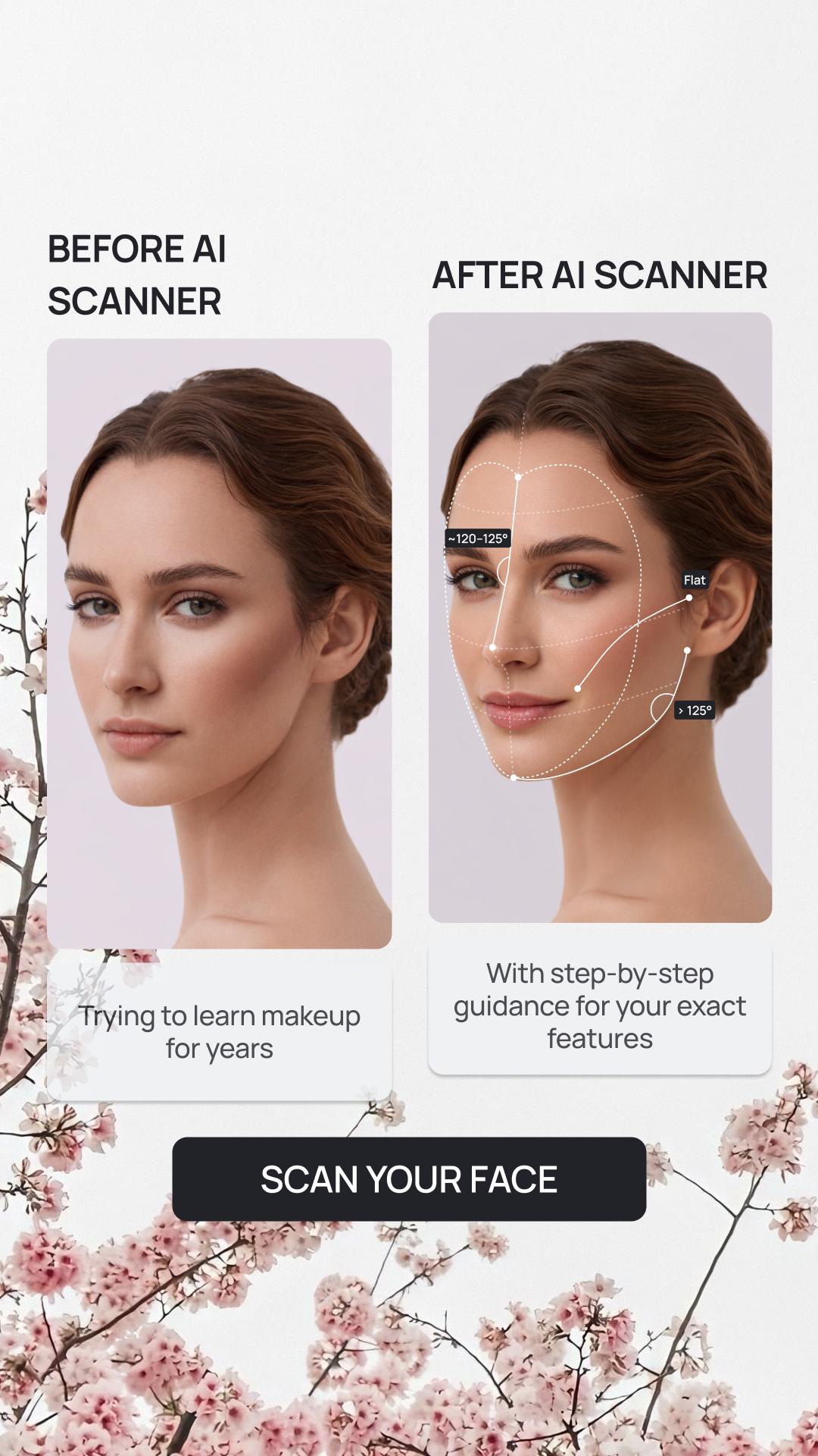 Beauty Transformation Program Facebook ad