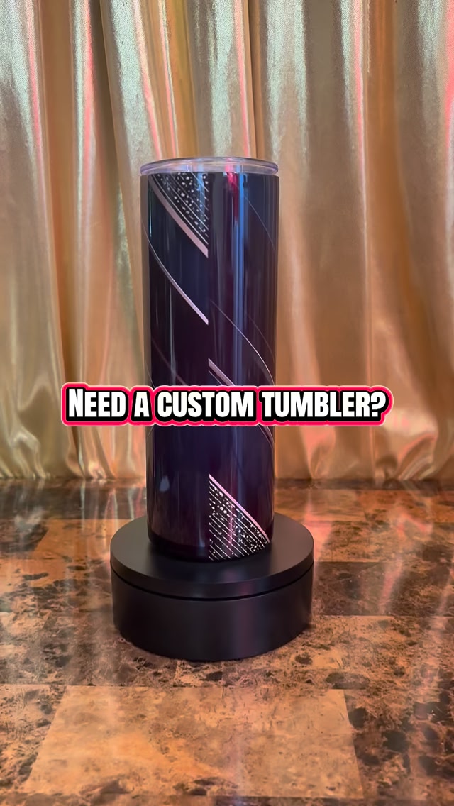 Uniquely Yours GY Facebook ad: Need a custom tumbler?
