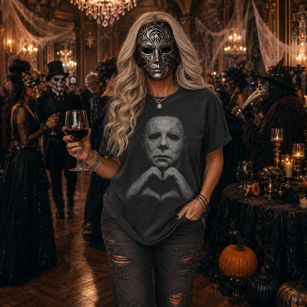 HarvestGrace Facebook ad: A Little Creepy. A Lot Iconic.