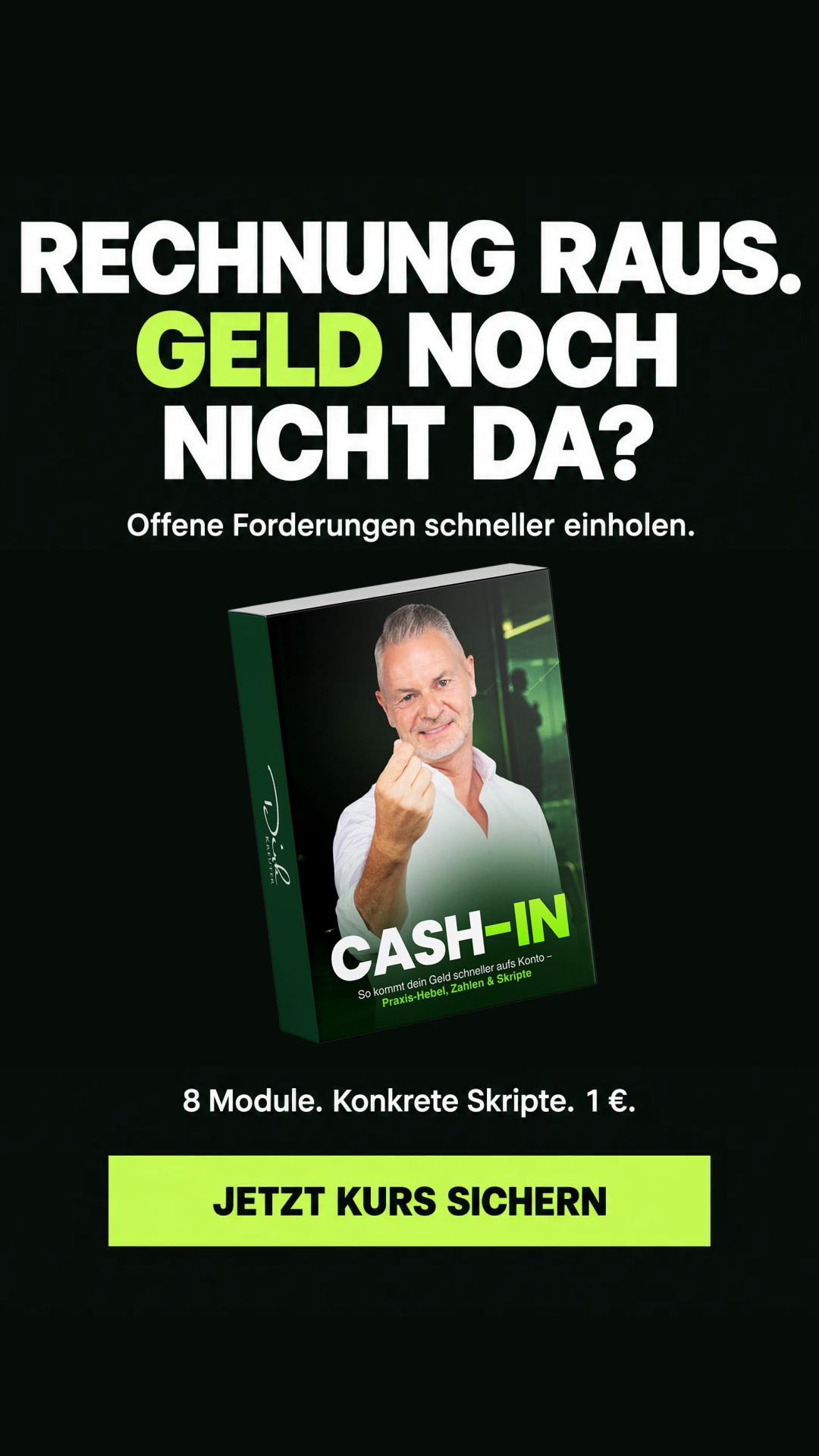 Dirk Kreuter Facebook ad: Jetzt Cash-In sichern