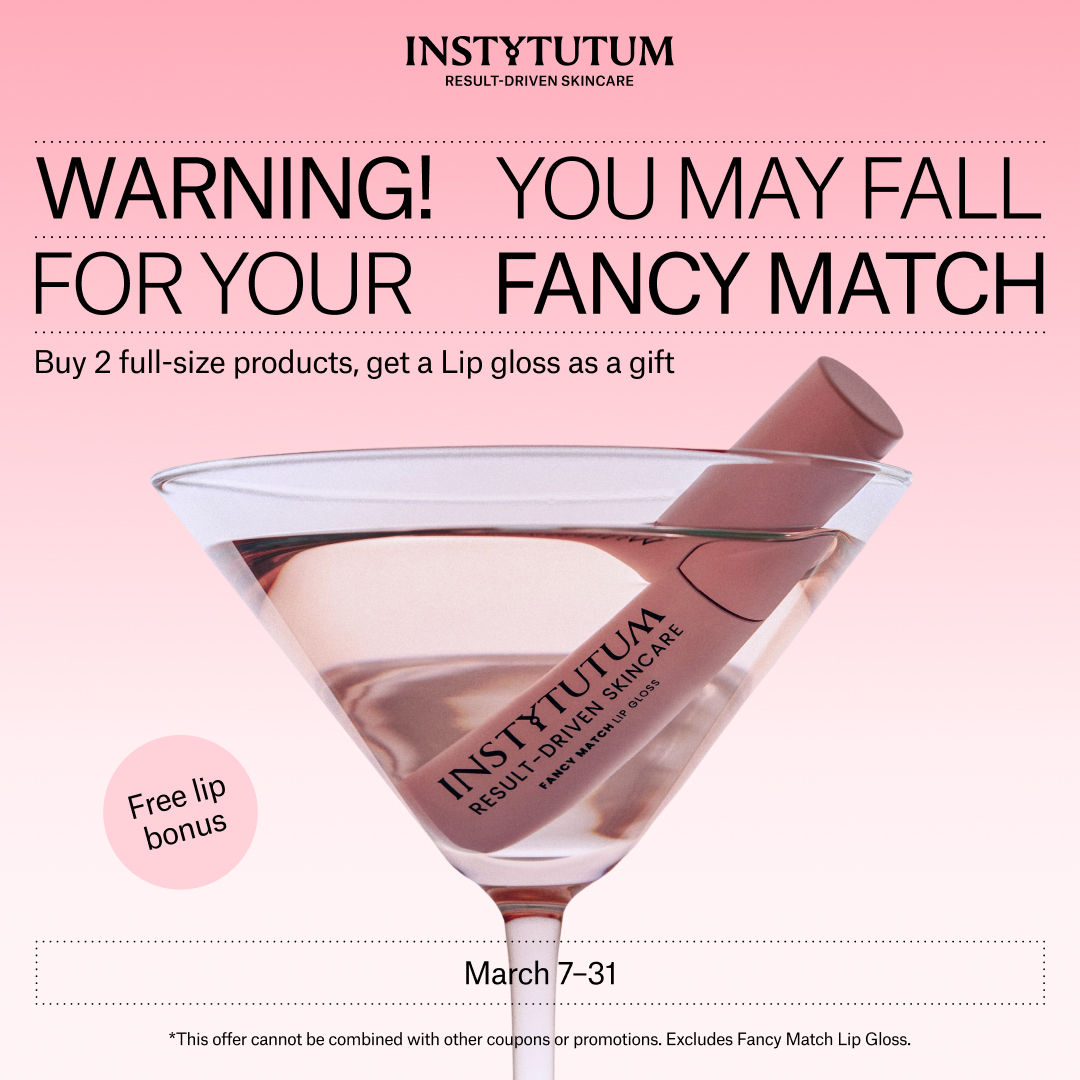 Instytutum Result-Driven Skincare Facebook ad