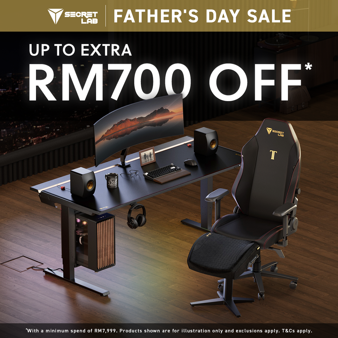 Secretlab Facebook ad